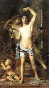 Gustave Moreau The Young Man and Death oil